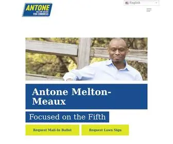 Antoneforcongress.com(Web Hosting by InMotion Hosting) Screenshot