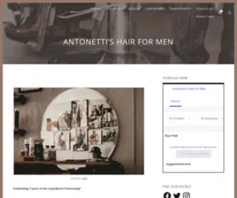 Antonettis.com(Always On Our A) Screenshot