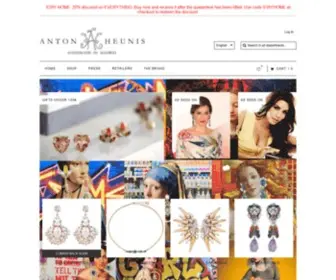 Antonheunis.com(Handmade in Madrid) Screenshot