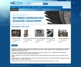 Antoni-INTL.com(Gas Turbines) Screenshot