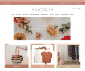 AntonietABCN.com(Gràcia) Screenshot