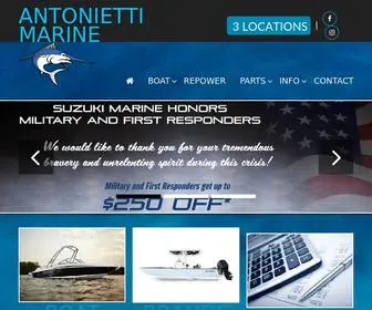 Antoniettimarine.com(Antonietti Marine) Screenshot