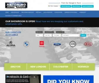 Antoninoautogroup.com Screenshot
