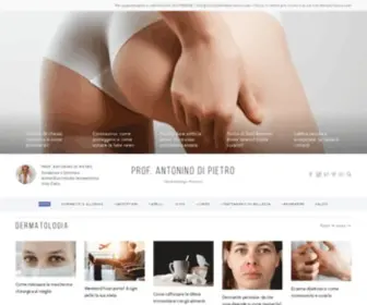Antoninodipietro.it(Notizie e domande di dermatologia e cosmesi) Screenshot