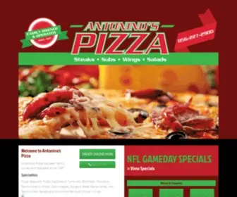 Antoninospizza.com(Subs) Screenshot