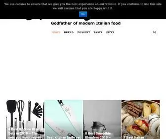 Antonio-Carluccio.com(Antonio Carluccio Recipes Fan Site 2019) Screenshot