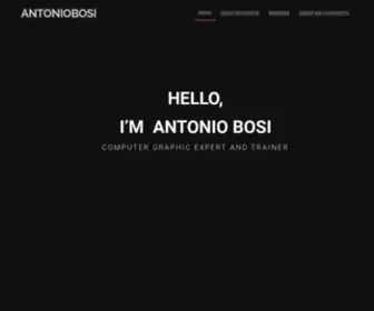 Antoniobosi.com(Antonio Bosi) Screenshot