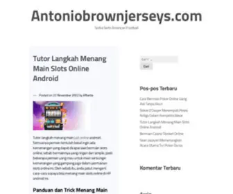 Antoniobrownjerseys.com(Antoniobrownjerseys) Screenshot