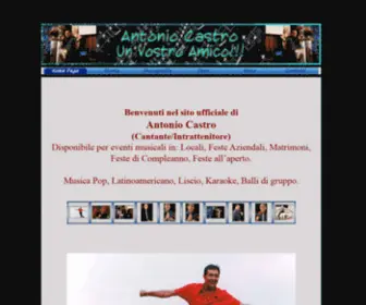 Antoniocastro.it(Antonio Castro) Screenshot