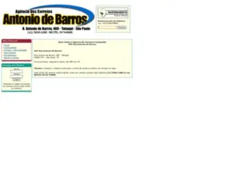 Antoniodebarros.com.br(AGF Rua Antonio de Barros) Screenshot