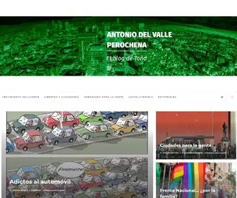 Antoniodelvalleperochena.com(Antonio Del Valle Perochena) Screenshot