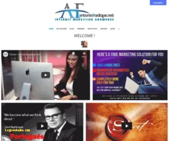 Antoniofradique.com(Internet Marketing Showcase) Screenshot