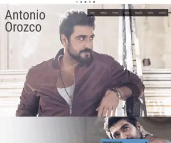 Antoniorozco.com(Antonio Orozco) Screenshot