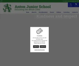 Antonjuniorschool.com(Anton Junior School) Screenshot