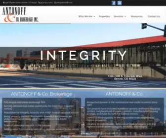 Antonoff.com(Brokerage Inc) Screenshot