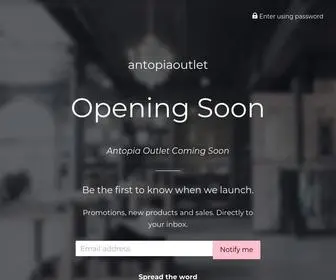 Antopiaoutlet.com(antopiaoutlet) Screenshot