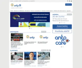 ANTP.org.br(Associação Nacional de Transportes Públicos) Screenshot