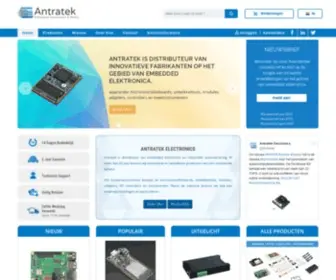 Antratek.nl(Antratek Embedded Electronics & Industrial Automation) Screenshot