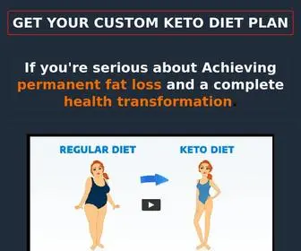 Antreya.com(Custom Keto Diet) Screenshot