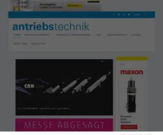 Antriebstechnik.de(Antriebstechnik) Screenshot