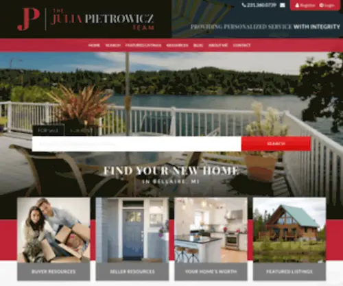 Antrimshoresrealty.com(Julia Pietrowicz) Screenshot