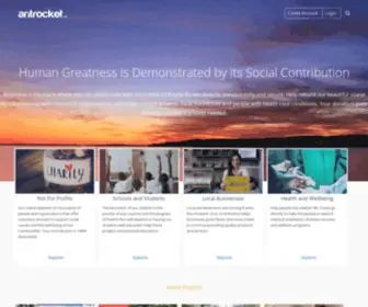 Antrocket.com(Home) Screenshot