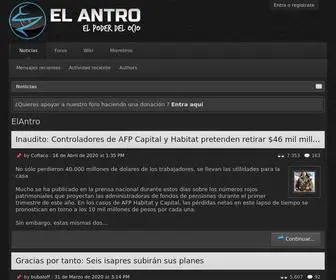 Antronio.cl(Inicio) Screenshot