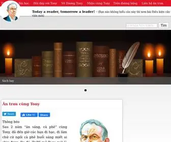 Antruacungtony.com(Ăn trưa cùng Tony) Screenshot