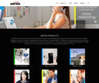 Antsig.com(Home) Screenshot
