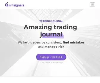 Antsignals.com(Trading) Screenshot