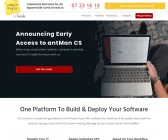 Antsle.com(The #1 software for on) Screenshot