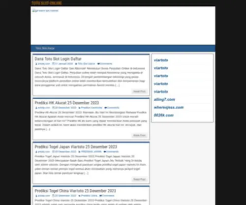 Antukj.com(WordPress) Screenshot