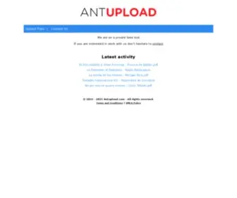 Antupload.com(Antupload) Screenshot