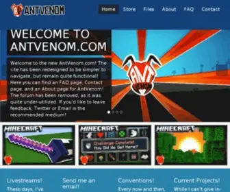 Antvenom.com(Antvenom) Screenshot