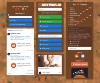 Antwar.io(antwar) Screenshot