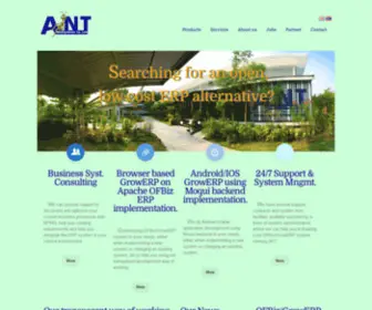 Antwebsystems.com(AntWebsystems Co) Screenshot