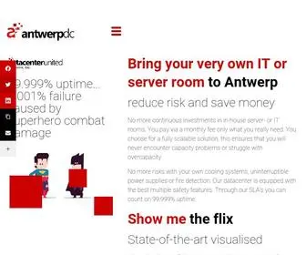 Antwerpdc.be(Antwerp DC) Screenshot