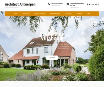 Antwerpenarchitect.be(Architect Antwerpen gezocht) Screenshot
