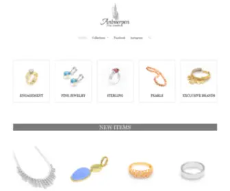 Antwerpenjewelry.com(Antwerpen) Screenshot