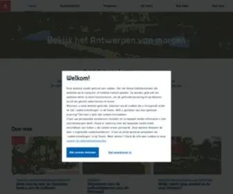 Antwerpenmorgen.be(Bekijk het antwerpen van morgen) Screenshot