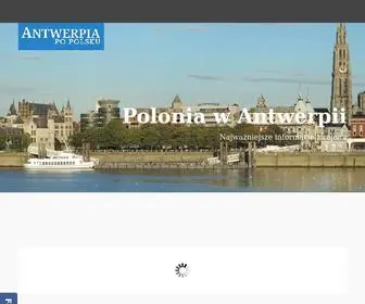 Antwerpia.be(Strona Polonii w Antwerpii i okolicach) Screenshot