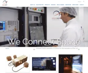 Antwerpspace.be(An OHB Company) Screenshot