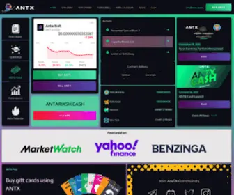 ANTX.space(Cryptocurrency Token) Screenshot