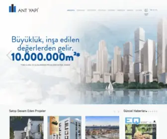 Antyapi.com.tr(ANT YAPI) Screenshot