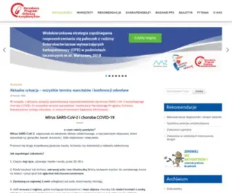 Antybiotyki.edu.pl(Narodowy Program Ochrony Antybiotyków) Screenshot