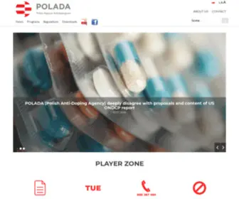 Antydoping.pl(Polska Agencja Antydopingowa) Screenshot