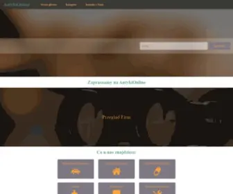Antyki-Online.pl(Strona główna) Screenshot