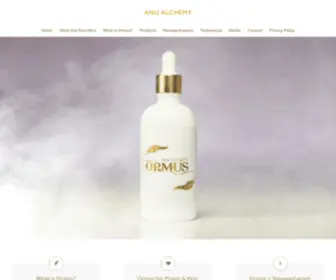 Anualchemy.com(Ormus is a product of alchemy) Screenshot