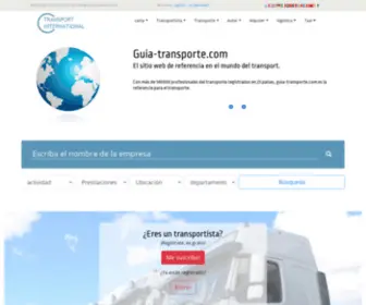 Anuari-Transport.com(Transport Internacional) Screenshot