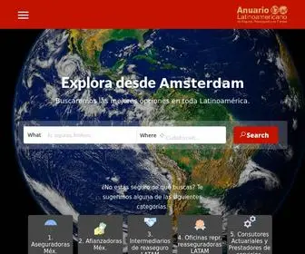 Anuariolatamseguros.com(Anuario Latinoamericano de Seguros) Screenshot